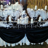 Dalmazio Design Sweet 16 Candelabra - Classical Feather Rental